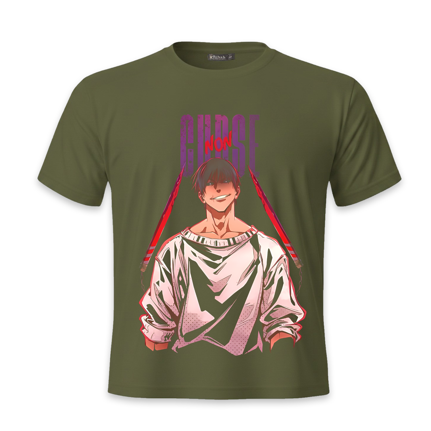 Toji Fushiguro Graphic Tee by Rihab