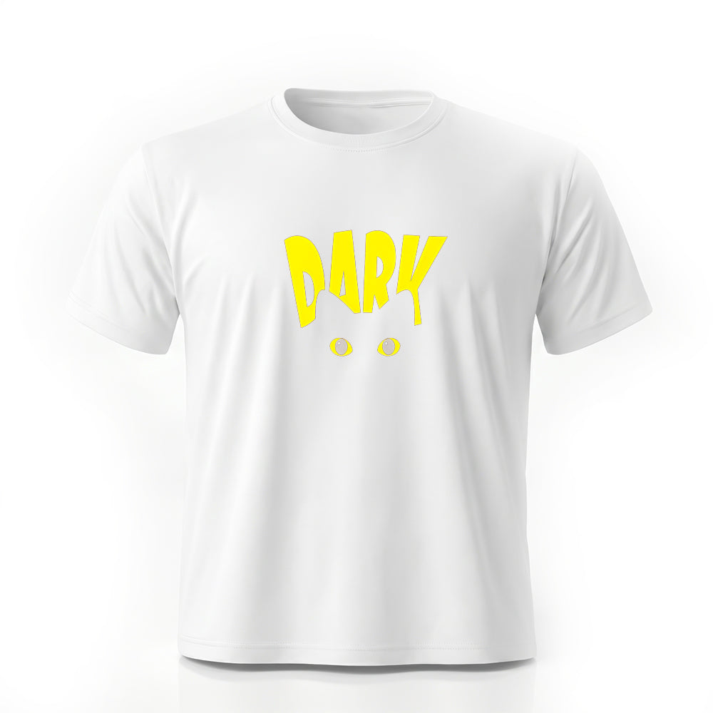 Dark Printed Tee by Rihab