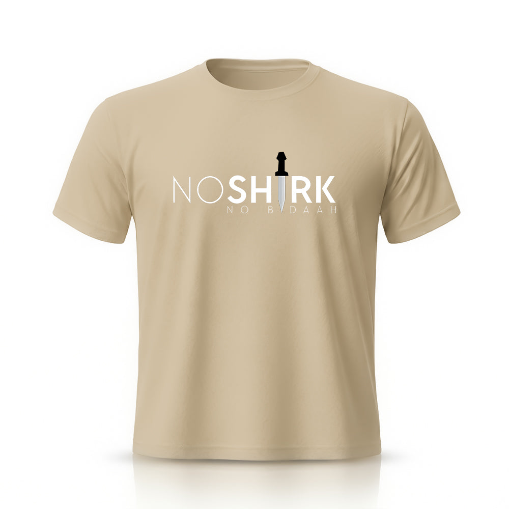 No Shirk Printed Tee by Rihab