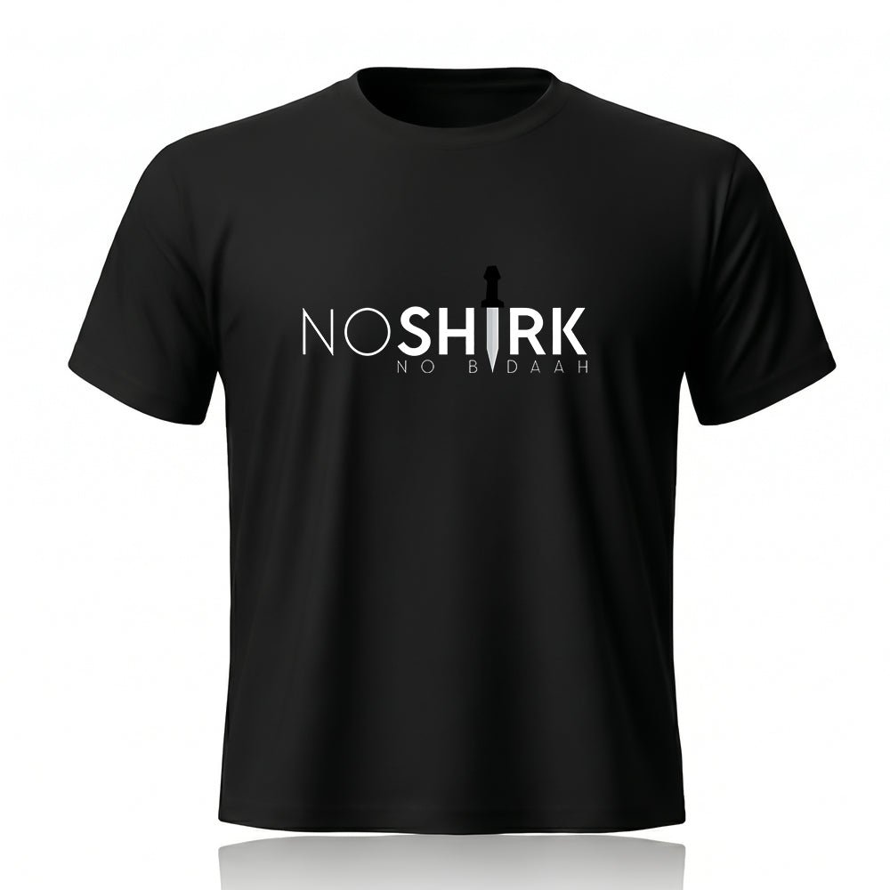 No Shirk Printed Tee by Rihab