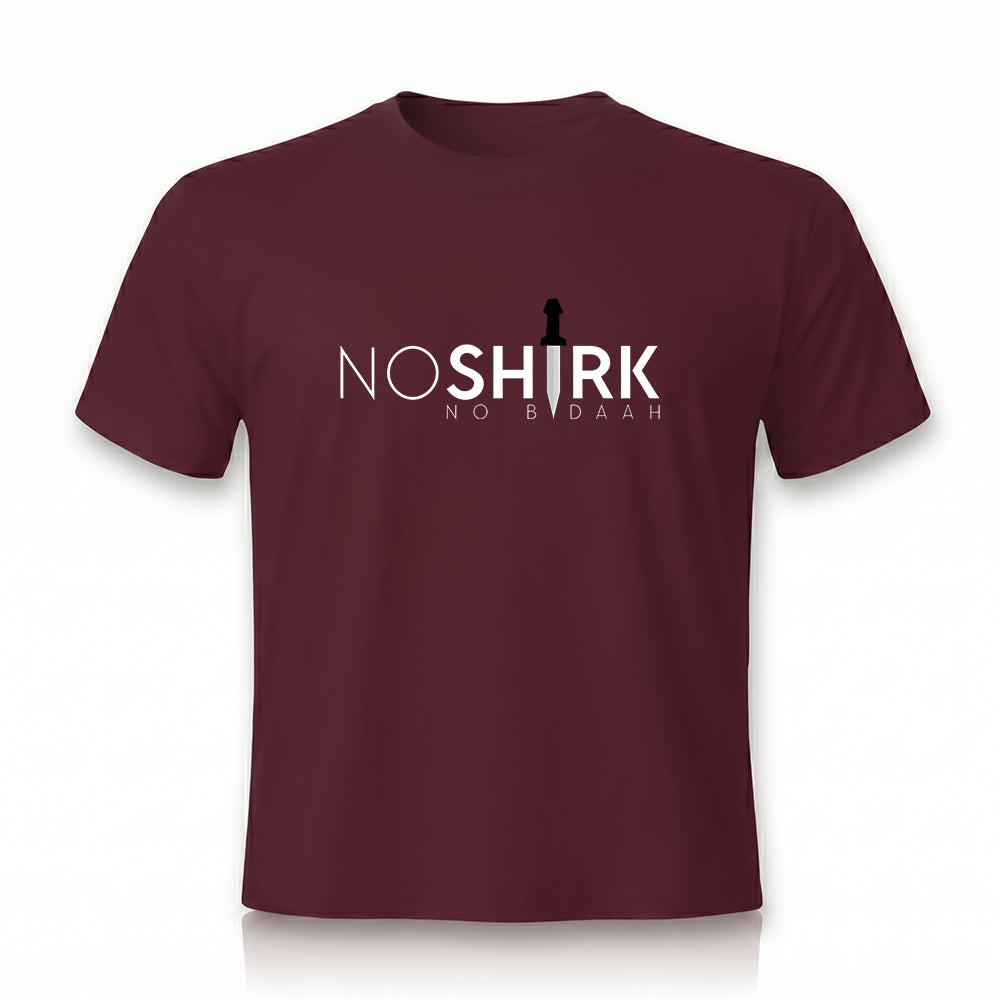 No Shirk Printed Tee by Rihab