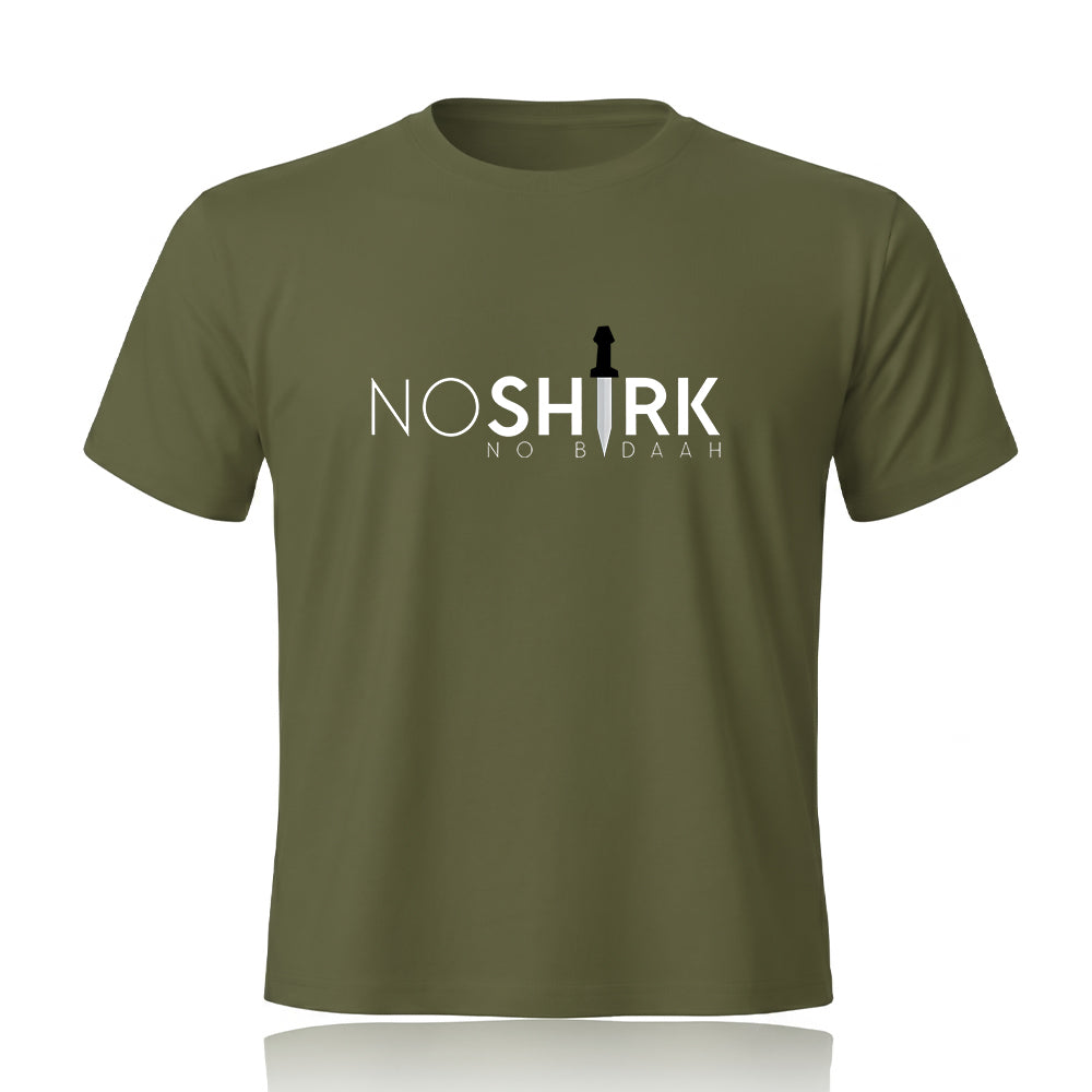 No Shirk Printed Tee by Rihab
