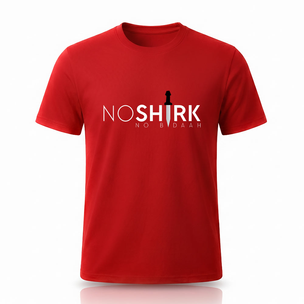 No Shirk Printed Tee by Rihab