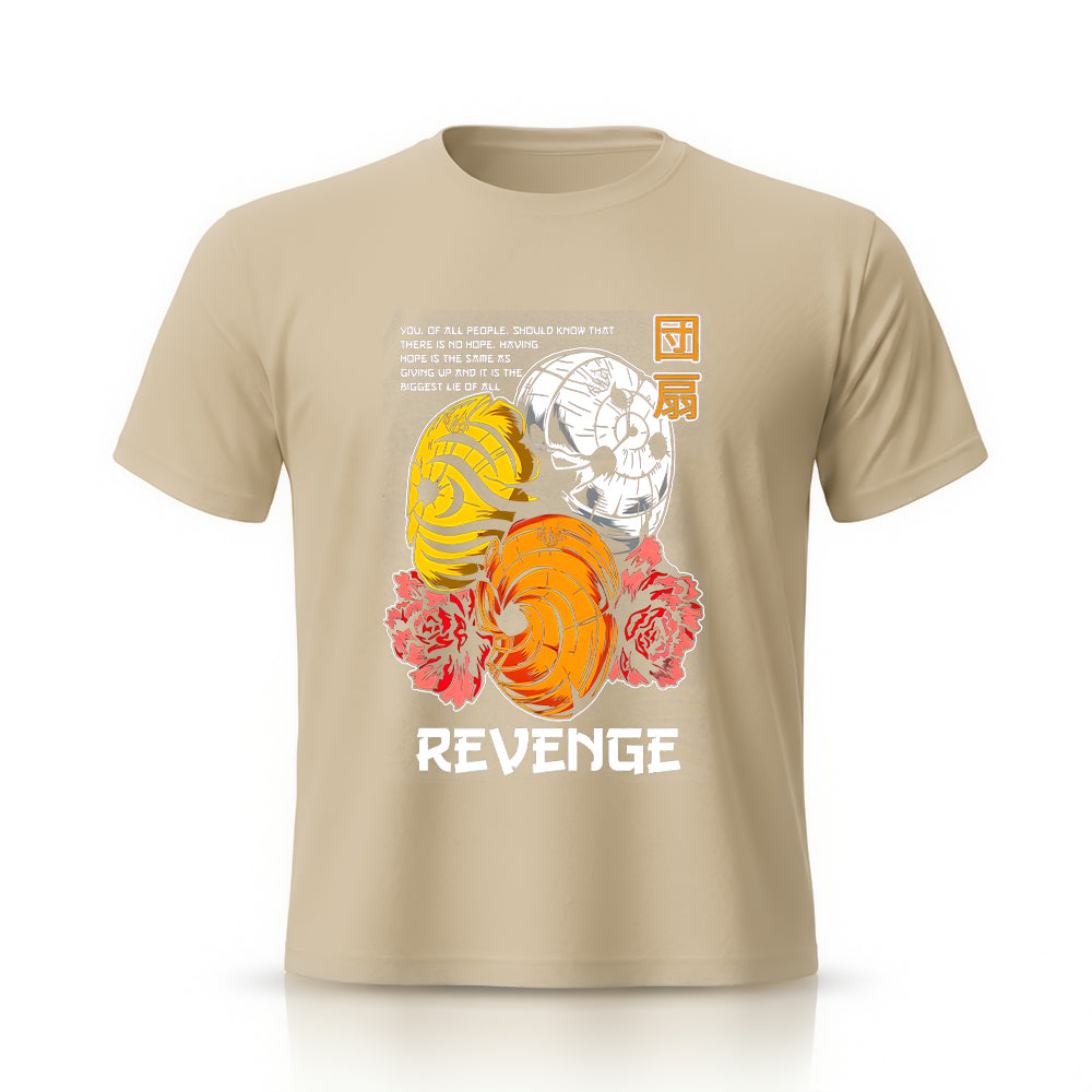 Obito Masks Graphic Tee by Rihab