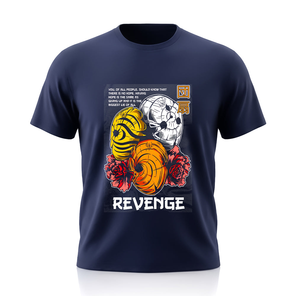Obito Masks Graphic Tee by Rihab