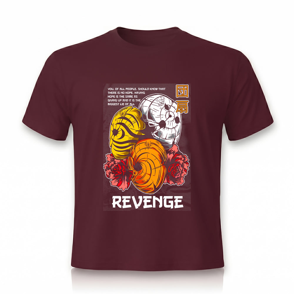 Obito Masks Graphic Tee by Rihab