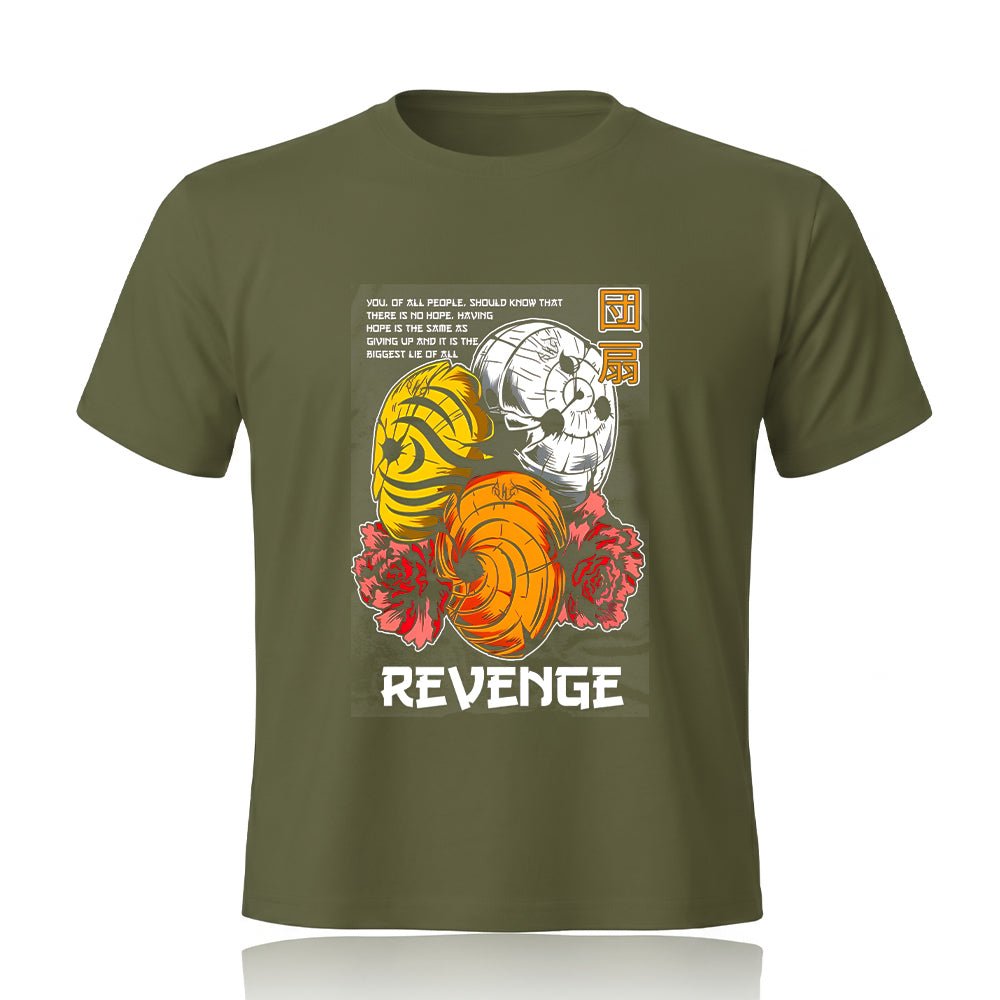 Obito Masks Graphic Tee by Rihab