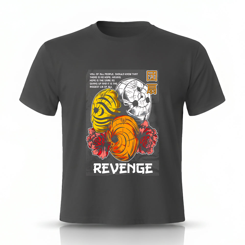 Obito Masks Graphic Tee by Rihab
