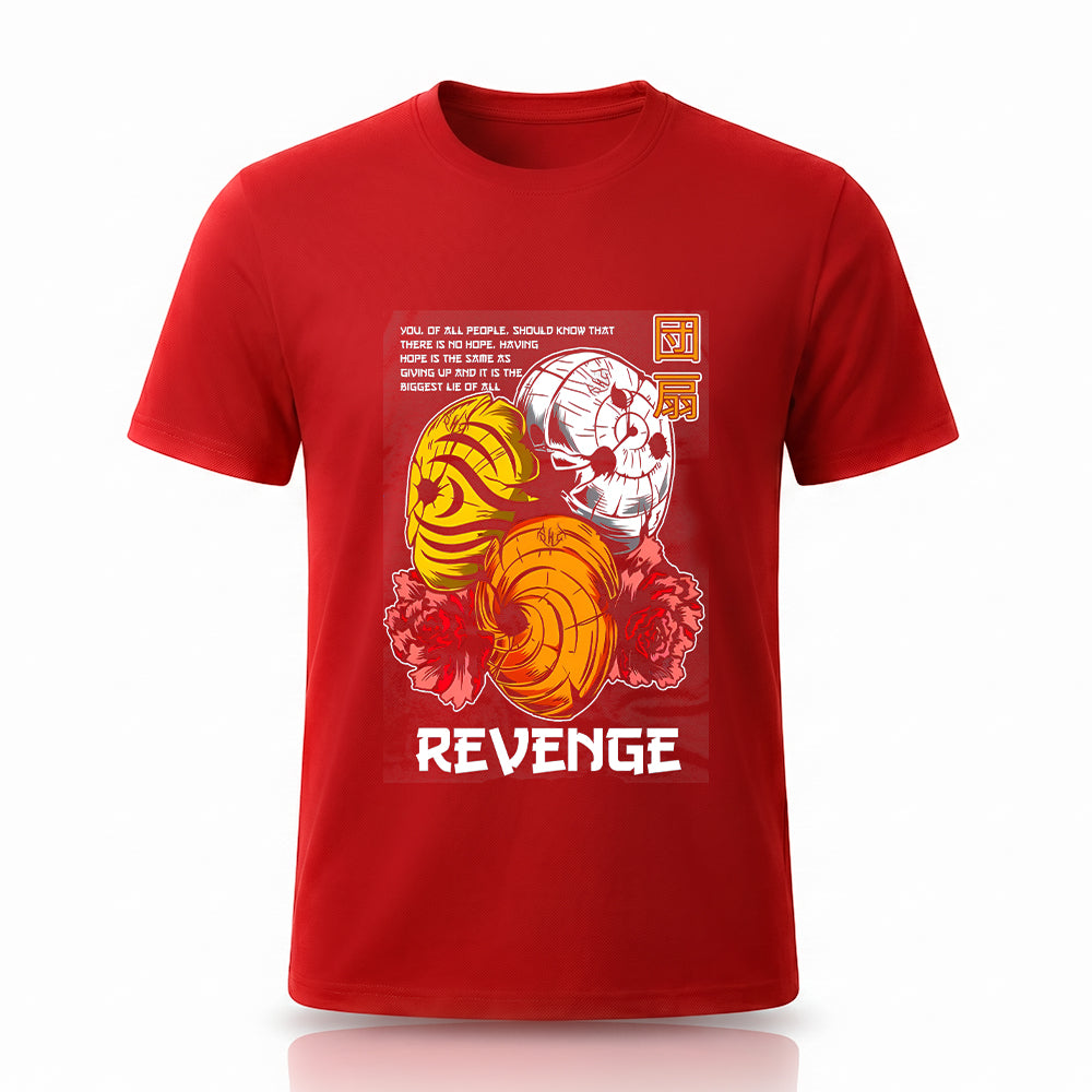 Obito Masks Graphic Tee by Rihab