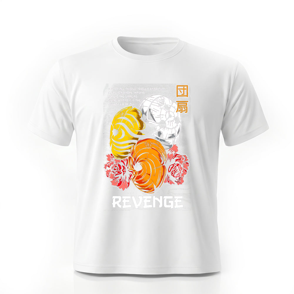 Obito Masks Graphic Tee by Rihab