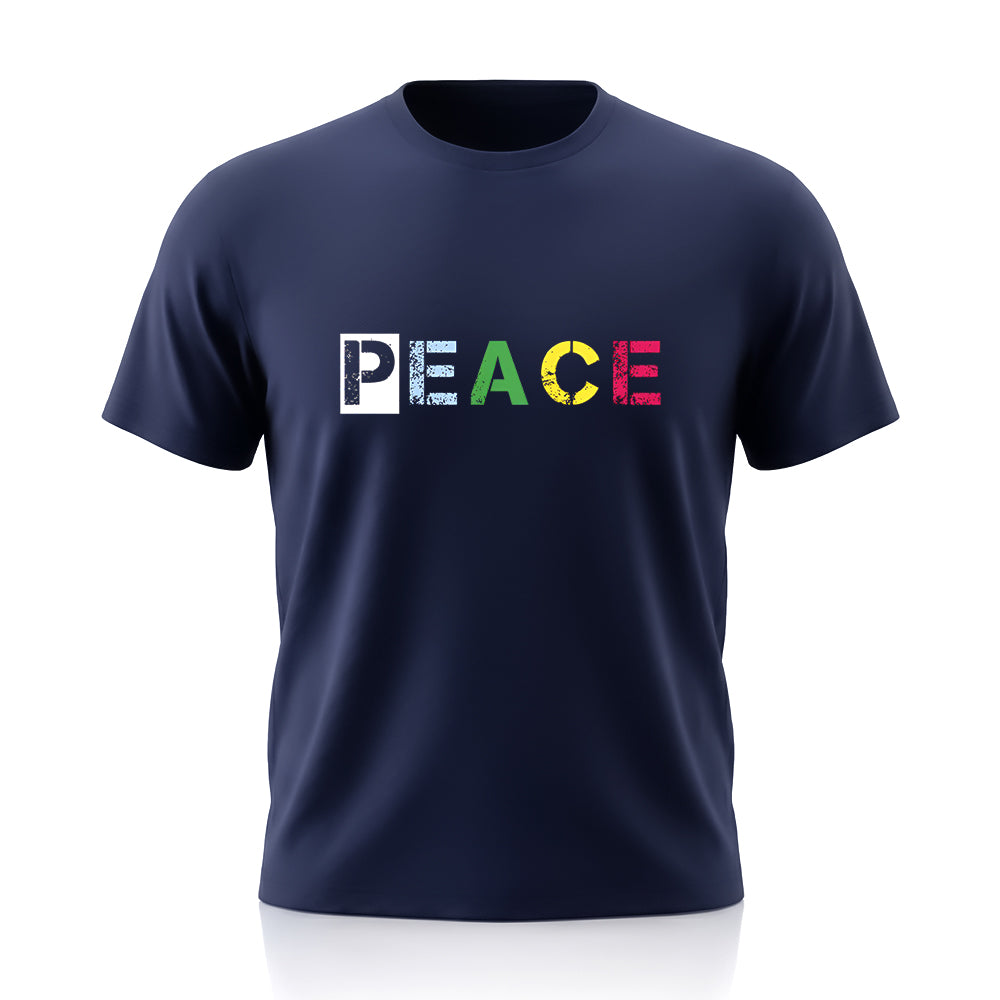Peace Printed Tee by Rihab