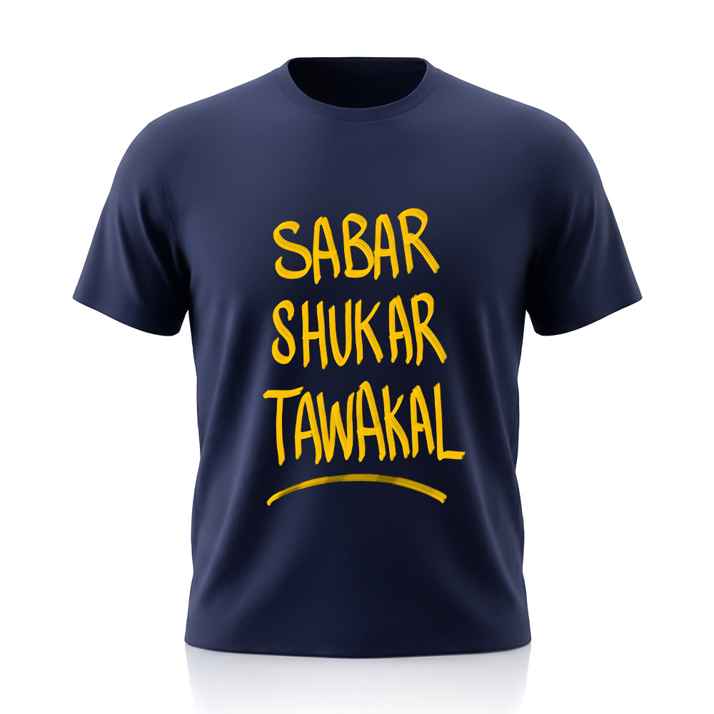 Sabar Shukar Tawakal Printed Tee by Rihab