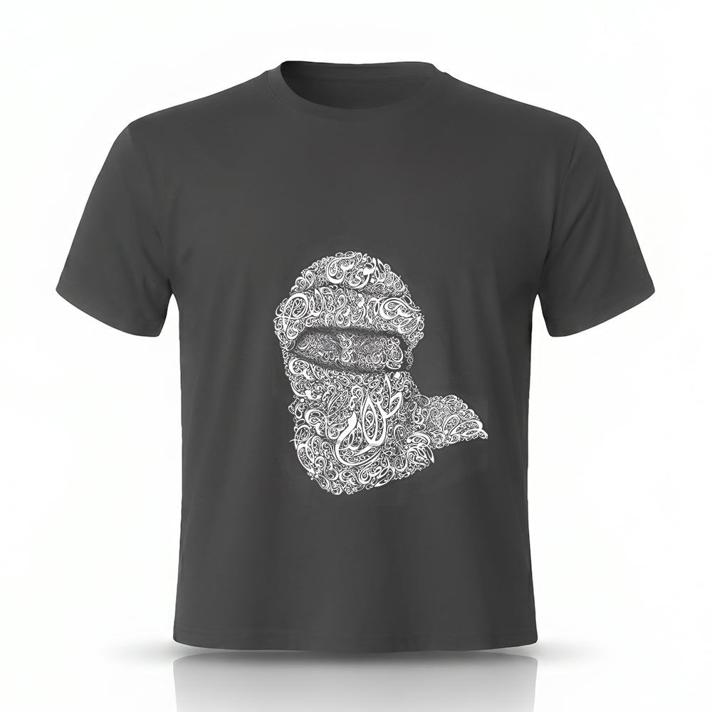Ski Mask Graphic Tee by Rihab
