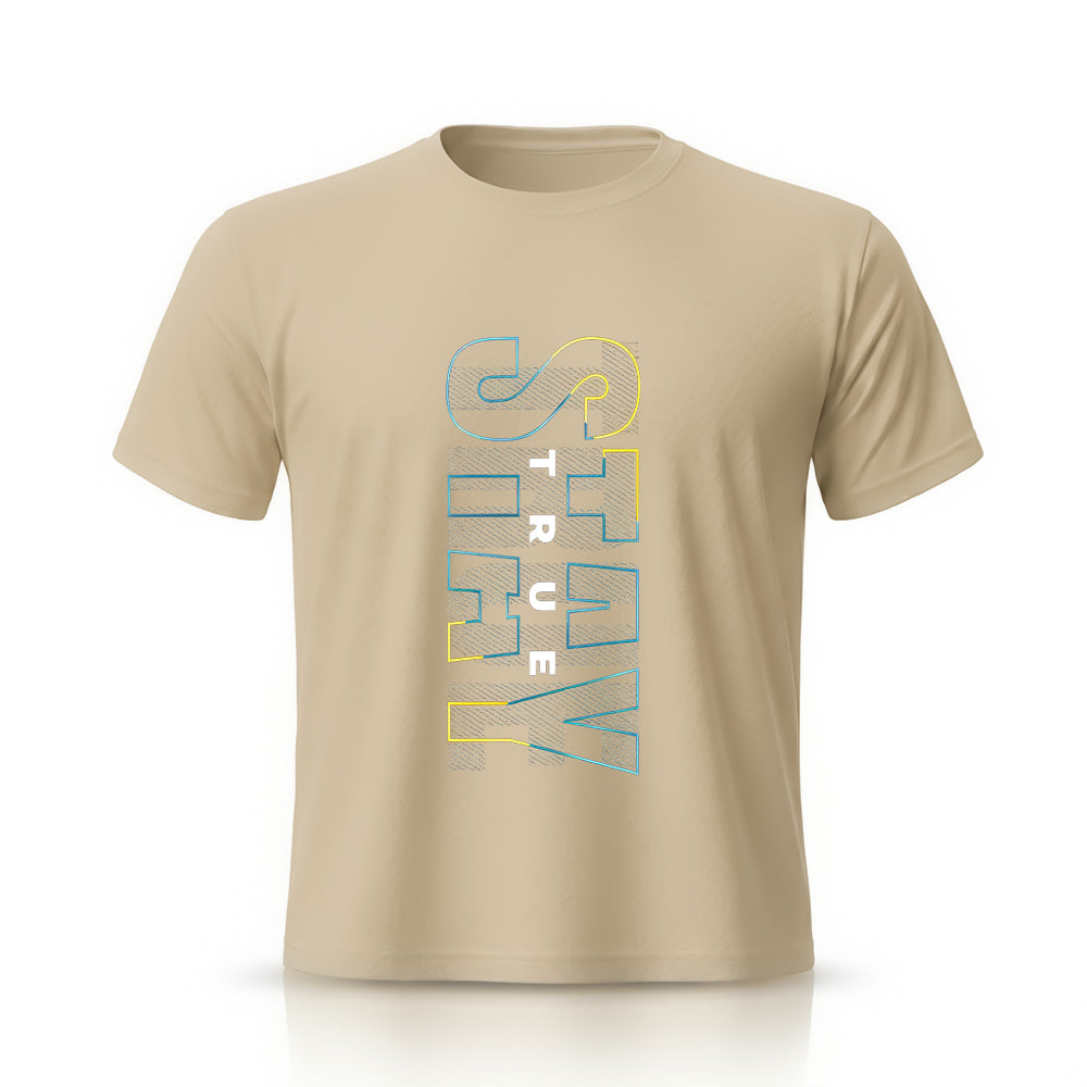 Stay True Graphic Tee by Rihab