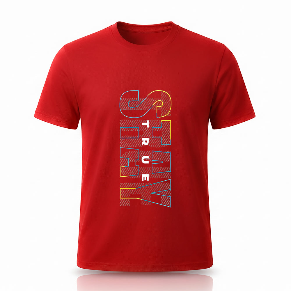 Stay True Graphic Tee by Rihab